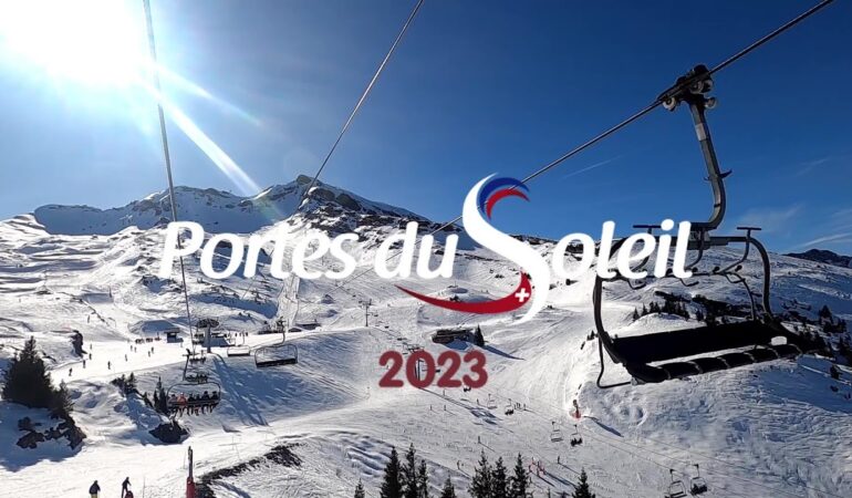 ski portes du soleil : un paradis hivernal