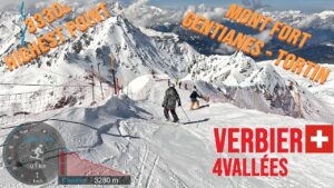 ski verbier: découvrez les pistes incontournables